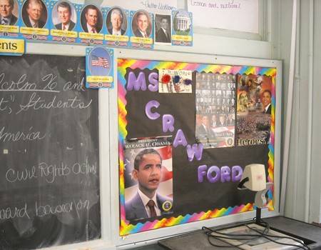Ms. Crawford's board